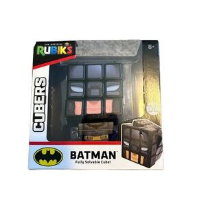 Rubik’s Cube, Batman Cuber, DC Comics Collectible Fidget Toy & Desk Decor NEW